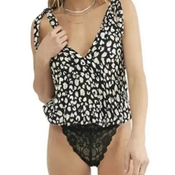 Free People "Bare It All" Bodysuit - Picture 1 of 6